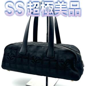 シャネル CHANEL ミニボストン ハンドバッグ コンパクトサイズ 黒色 ニュートラベルライン 大人気 正規品 本物 ユニセックス プライベート