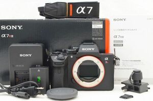 ☆新品同様☆ Sony ソニー α7RⅢ ボディ ILCE-7RM3 元箱 付属品 Shot数 僅か 1,850枚前後！ ♯24102908