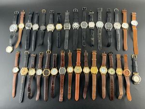 1000円~●★動作未確認★腕時計 色々 SEIKO REX CK GUESS CITIZEN プレイボーイ 他 エクシード QZ 中古 現状品★okoy3336469-89★ot6416