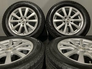 【YOKOHAMA ice GUARD G075 225/65R17】スタッドレス【V.E.X. 17インチ 7J5HPCD114.3+38】20年製 ハリアー レクサスNX等　(MTK786)