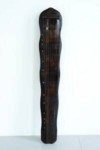 【吉】民間収集 貝を象眼した木製の漆器を所蔵する民族古琴楽器 極珍hb900