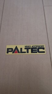 PALTEC　ステッカー　VIDEO ACCESSORY 文字ステッカー　未使用