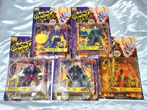 即決 MARVEL COMICS TOYBIZ GHOST RIDER トイビズ ゴーストライダー マーベルコミック フィギュア ５体セット レジェンド