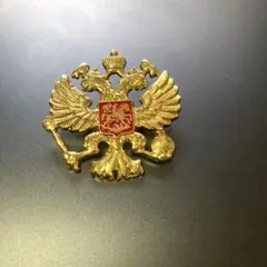 ロシア帝国　国鳥　バッチ　ピンバッチ　勲章　鉄十字　ソ連勲章　美品