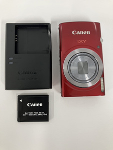 100円～◆Canon キヤノン IXY 160 PC2196 バッテリー 充電器付き コンパクトデジタルカメラ 動作OK デジカメラ イクシー レッド