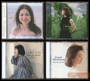 TFM1-079＞まとめて４点セット◆辛島美登里／Good Afternoon＋GREEN＋SINGLES＋Smile and Tears?微笑みの島