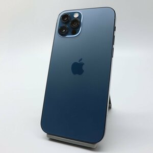 Apple iPhone12 Pro 128GB Pacific Blue A2406 MGM83J/A バッテリ84% ■SIMフリー★Joshin7028【1円開始・送料無料】