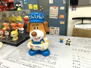 ◆◆超可愛い！◆激レアなソフビバンク『てんけんくん』◆新古〜中古者扱い◆委託〜展示保管【BOX箱市】