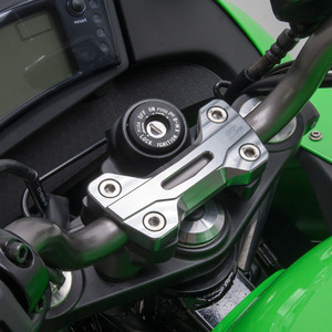 Kawasaki カワサキ ER-4N ニンジャ NINJA 400R NINJA400 ER-6F ER-6N NINJA 650 650R 用 ハンドルバースタビライザー 剛性UP