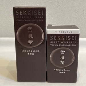 ★ 【未使用・未開封品】SEKKISEI 雪肌精 クリアウェルネス Vセラム ＋ 付け替えレフィル 50ml 美容液