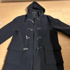 ネイビー ダッフルコート Made in England サイズM