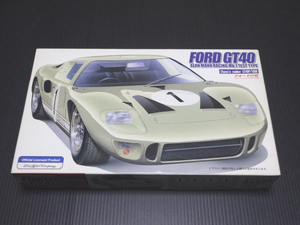 フジミ　Ford GT40 MK1 Alan Mann Racing Test Type cn1008 １／２４