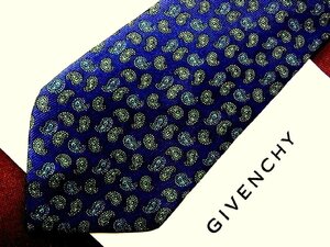 ♪25527D♪状態並品【ペイズリー 柄】ジバンシィ【GIVENCHY】ネクタイ