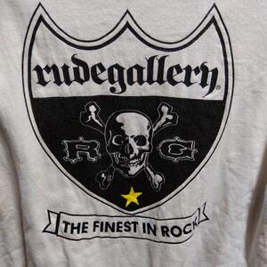 古着ビンテージ！SKULLスカル七分Tシャツ RUDE GALLERY　ルードギャラリー rudegallery　THE FINEST IN ROCK