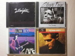 『Glenn Frey アルバム4枚セット』(The Allnighter,Soul Searchin’,Live,Classic～The Universal Masters Collections,Eagles,USロック)