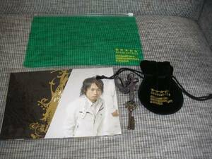 UVERworld グッズ 鍵モチーフ ネックレス ポスター セット ウーバーワールド アクセサリー 中古 2008 難有