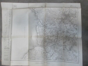 古地図　熊本　5万分の1地形図◆昭和22年◆熊本市、有明海