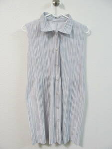 ◆◇ISSEY MIYAKE イッセイミヤケ PLEATS PLEASE プリーツプリース ワンピース サイズ3 難あり◇◆