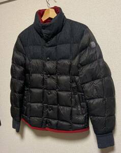 極美品 MONCLER モンクレール LUMIERE ダウンジャケット サイズ0 迷彩 カモ ルミエール