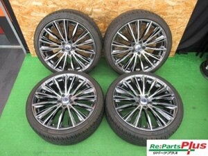 ★2976AMZ　RAYS　ベルサス　ヴォウジェ　20×8.5J 5/114.3 +38　245/35R20　23年製　夏セット　中古　☆アルファード・ヴェルファイア