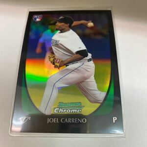 Joel Carreno RC 2011 Bowman Chrome Draft Refractors