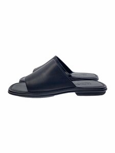 Salvatore Ferragamo◆サンダル/UK6.5/BLK/レザー/UF384