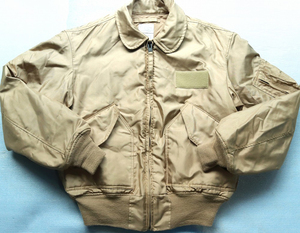 ★米軍実物 CWU-45/P Tan M 中古 2005年 タン フライトジャケット cwu-36/p 12_02