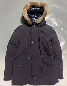 NONNATIVE EXPLORER HOODED DOWN JACKET ノンネイティブ ラビットファー付き ダウンジャケット ネイビー 0