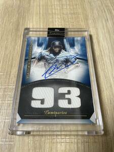 TOPPS luminaries HIT KINGS AUTO PATCH ゲレーロ JR VLADIMIR GUERRERO JR. 10枚限定 直筆サインカード