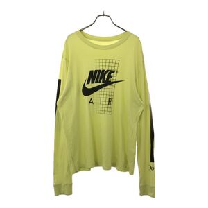 ナイキ 長袖 Tシャツ XXL グリーン NIKE ビッグサイズ NIKE AIR メンズ