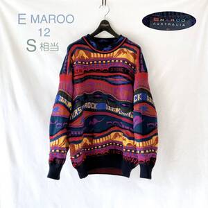 ■ EMAROO エマルー ■ 21 ■ ウール ニット 3D ■ メンズ ■ / S / レディース ユニ