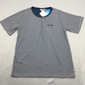 【送料無料】【新品】Kaepa レディース半袖Ｔシャツ（吸水速乾 UVカット）　　L　　 ネイビー★252212