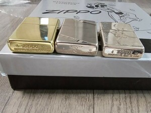 ZIPPO アーマー　ソリッドブラス等　3点セット