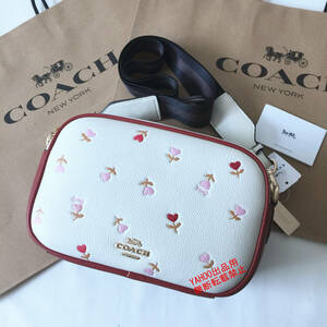 ★COACHバッグ★コーチ C2835 チョーク ダブルジップ ショルダーバッグ クロスボディー レディースバッグ アウトレット品 新品