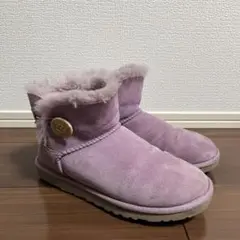 UGG ムートンブーツUS7 24cm 薄ピンク