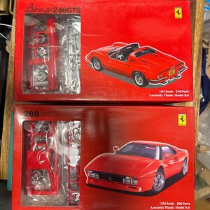 【絶版】当時物 FUJIMI フェラーリ 246GTS&288GTO