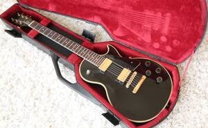 Gibson Les Paul Studio Custom 1984 レア ギブソン　カスタム　チェーンソーケース付き　レスポール