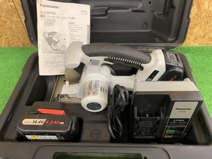 【中古品】パナソニック/Panasonic　充電パワーカッター　EZ4542LS2M-B　フルセット　w024