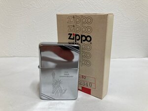 ★【ジャンク品・着火未確認】　ZIPPO ジッポー　自由の女神 　THE 100th ANNIVERSARY 　シルバー　