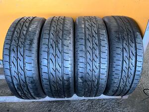 【2683】★165/55R14 4本セット夏タイヤバリ山BRIDGESTONE NEXTRY【2021年】N-BOX・N-ワゴン タント・ムーブ ワゴンR等