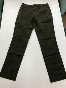 完売品！！■ＧＡＰ■チノパン■迷彩■新品■ウエスト73cm股下76cm■スリム■ストレッチ■カーキ■2-2■WBX