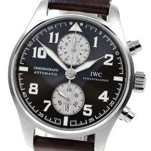 IWC SCHAFFHAUSEN IW387806 パイロットウォッチ クロノグラフ 自動巻き メンズ 良品 _826671