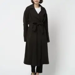 unfil Cotton Double Crepe Trench Coat 新品