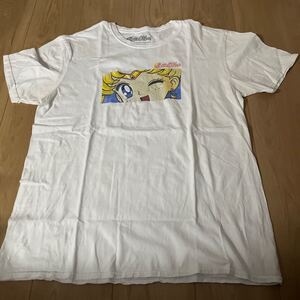 sailor moon 月野うさぎ box logo Tシャツ 美少女戦士 セーラームーン アニメ anime 武内直子 なかよし vintage USED グッズ オフィシャル