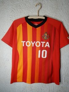 ｎ7165　名古屋グランパス　エイト　2009年　2010年　♯10　OGAWA　小川佳純　ユニフォーム　tシャツ　人気