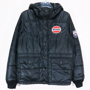 HYSTERIC GLAMOUR ヒステリックグラマー プリマロフト ナイロン タフタ フーデッド ダウン ジャケット 0263AB03 アウター OTHER APZ