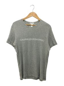 Calvin Klein◆Tシャツ/M/コットン/GRY/無地/NB1530