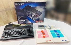 送料無料◆SONY/ソニー MSX2+ HB-F1XDJ 中古品ランクB（若干の使用感等あり）コンピュータ パソコン プログラミング 札幌市発