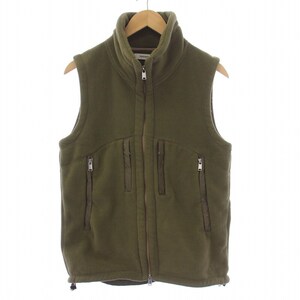 ノンネイティブ nonnative ALPINIST VEST POLY FLEECE POLARTEC ベスト ジャケット ジップアップ 0 S カーキ NN-V3604 /BM メンズ