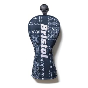 【新品未使用】 22AW 23 新品 FCRB f.c real bristol エフシーレアルブリストル SOPH ソフ UTILITY HEAD COVER GOLF ゴルフ バンダナ NAVY